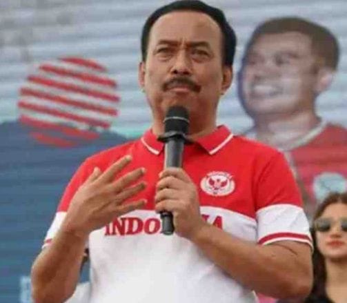 Saman Hudi Anwar SH.mantan Walikota Blitar