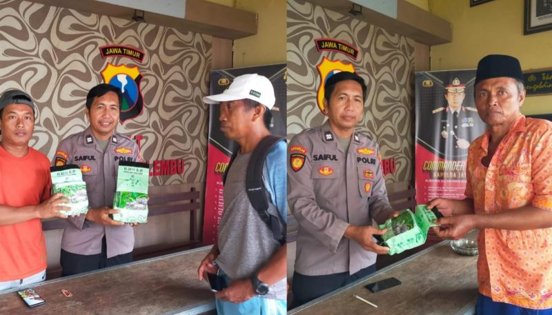 Foto: Dokumentasi hasil penemuan terbaru yang diserahkan ke Polsek Masalembu 