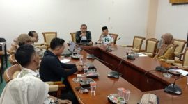Caption: Cabor FPTI Sampang saat audiensi bersama Komisi IV diruang Komisi Besar DPRD Kabupaten Sampang