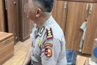Foto  : AKBP Rahman Arif  menjalani Sidang Kode Etik  di  Propam Mabes Polri