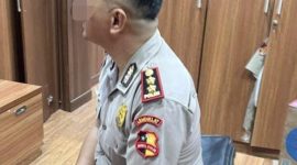 Foto  : AKBP Rahman Arif  menjalani Sidang Kode Etik  di  Propam Mabes Polri