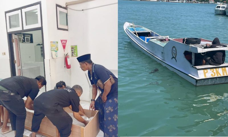 Foto : Prosesi pemulangan Jenazah Rahmad ke Pulau Kangean 