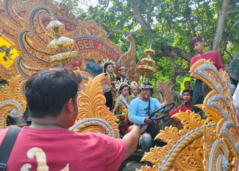Foto : Puncak acara Haflatul Imtihan Lembaga Pendidikan Tarbiyatus Shibyan desa Jadung, Kecamatan Dungkek, Kabupaten Sumenep 