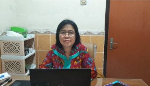Kepala Bidang Perlindungan dan Jaminan Sosial Dinsos Kabupaten Blitar, Yuni Urinawati.