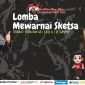 Flyer lomba Sketsa Bung Karno 