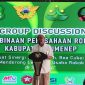 Foto : H. Mukmin saat memberikan sambutan pada acara FGD Pembinaan Perusahan rokok Kabupaten Sumenep di Pendopo Agung Keraton Sumenep 