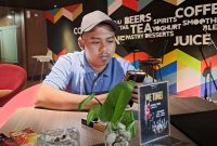Foto : Wartawan muda Sumenep, Thoifur Aliwafa