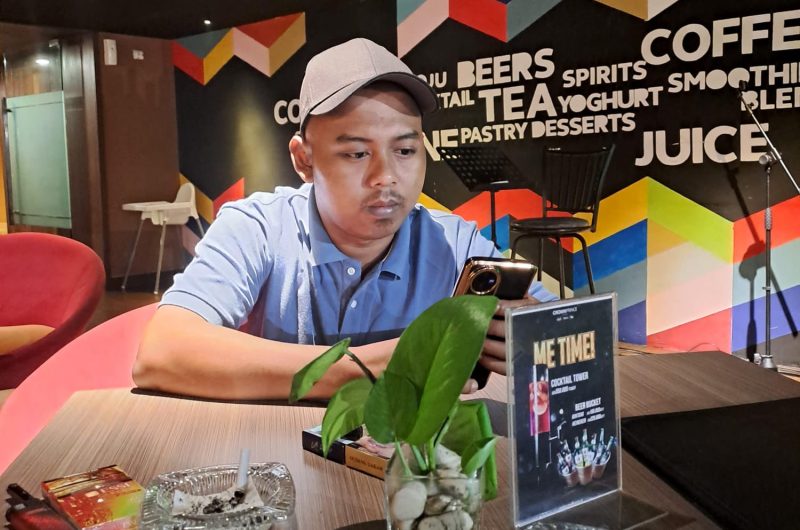 Foto : Wartawan muda Sumenep, Thoifur Aliwafa