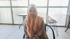 Caption: Siti Farida, Ketua MDW Sampang
