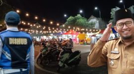 Area parkir Tajamara Sumenep yang menjadi sorotan publik akibat dugaan pungli dan minimnya kontribusi ke kas daerah.