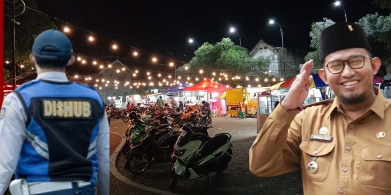 Area parkir Tajamara Sumenep yang menjadi sorotan publik akibat dugaan pungli dan minimnya kontribusi ke kas daerah.