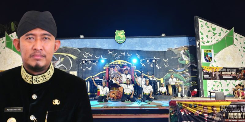 Bupati Sumenep Ahmad Fauzi Wongsojudo mengapresiasi pelaksanan  Madura Open Festival Cipta Lagu Musik Tongtong 2025