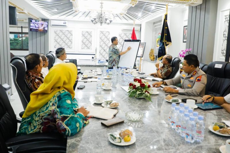 Rapat koordinasi Forkopimda Jateng bahas kondisi pasca aksi unjuk rasa Pati