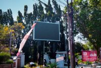 Foto: Salah satu vidio tron di Mall Pelayanan Publik  Dringu Probolinggo jarang digunakan (dok : Moch Solihin, Detikzone.id)