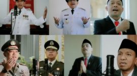 Dengan wajah penuh khidmat, Forkopimda Sumenep menyatukan suara dalam lantunan Indonesia Pusaka.  Sebuah ikrar kebangsaan yang menggema hingga ke sanubari.