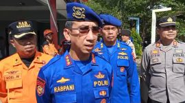 Dirpolairud Polda Jateng, Kombes Raspani saat memberikan keterangan kepada wartawan