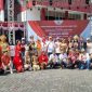 Keterangan Foto : Ketua FPK H.R.Muhammad Ali Zaini (Tengah Kaos bertopi)