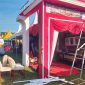 Persiapan elegan stand PR Bahagia Ganding membuahkan hasil, tampil eksklusif dan  siap diserbu pengunjung Festival Tembakau Madura 2025