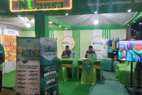 Stand BMT NU menjadi pusat perhatian pengunjung festival, menghadirkan solusi ekonomi umat dalam satu atap