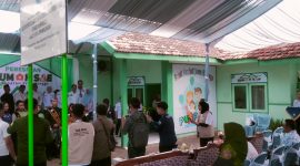 Foot : Peresmian rumah SAE di Kecamatan Dringu 