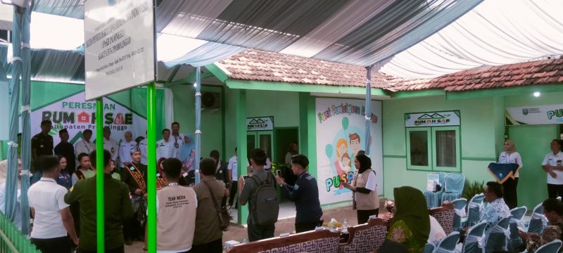 Foot : Peresmian rumah SAE di Kecamatan Dringu 