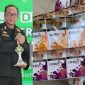 KOLASE FOTO. Kepala Kantor Bea Cukai Madura Novian Dermawan dan rokok ilegal merk Geboy yang ditengarai milik Haji Fahmi PR Sekar Anom di Desa Blumbungan, Kecamatan Larangan, Kabupaten Pamekasan, yang dibiarkan bebas beredar tanpa penegakan hukum