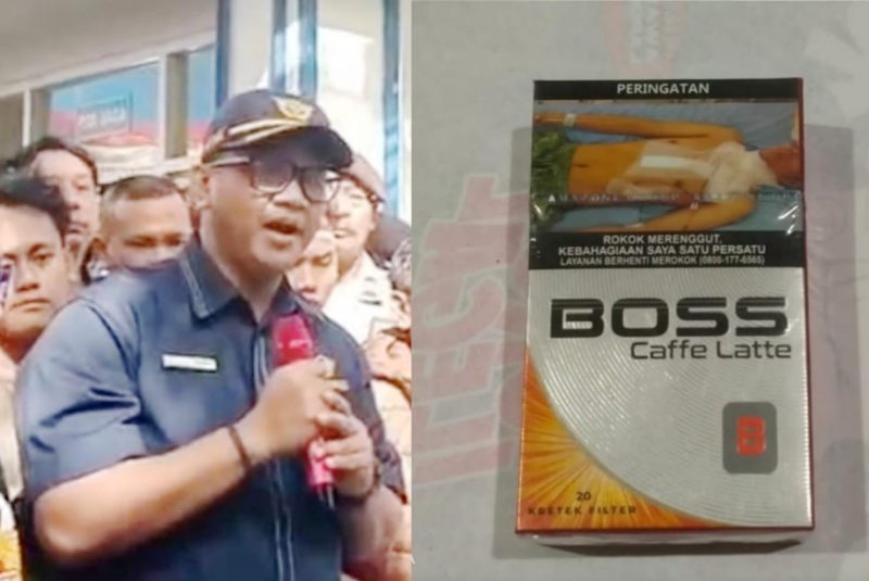 Potret nyata lemahnya pengawasan: rokok ilegal Boss Caffe Latte yang bersarang di Madura justru digagalkan peredarannya di Sulawesi