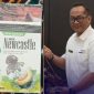 KOLASE FOTO. Kepala Kantor Bea Cukai Madura Novian Dermawan dan rokok ilegal merk Newcastle yang ditengarai bersarang di Kabupaten Pamekasan milik UM yang merupakan wilayah hukumnya