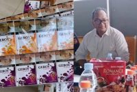 KOLASE FOTO. Rokok ilegal merk Geboy yang ditengarai milik Haji Fahmi PR Sekar Anom di Desa Blumbungan, Kecamatan Larangan, Kabupaten Pamekasan, yang dibiarkan bebas beredar tanpa penegakan hukum. Dan Kepala Kantor Bea Cukai Madura Novian Dermawan