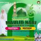 Pamflet Maulid Nabi Muhammad SAW 1447 H yang diselenggarakan Bappeda dan BKPSDM Sumenep dengan tema 