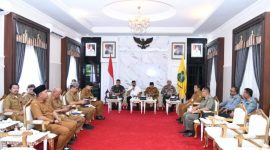 Forkopimda Sumenep, pengurus PKDI, dan OPD terkait saat membahas penguatan partisipasi masyarakat dalam menjaga keamanan lingkungan