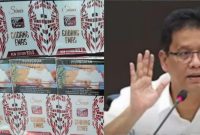 KOLASE FOTO. Menkeu Purbaya Yudhi Sadewa. Rokok ilegal merk Sinar Gudang Emas yang sampai saat ini dibiarkan bebas beredar secara luas.