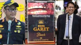 Rokok ilegal King Garet Black yang dijual murah di pasaran tanpa cukai. Publik menuding BC Madura tutup mata dan menantikan langkah tegas Menkeu Purbaya terhadap pemiliknya, NHN.
