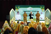 dihadiri Sekretaris Daerah Kabupaten Kediri, Mohamad Solikin, bersama jajaran kepala perangkat daerah serta para pegawai di lingkungan Pemkab Kediri.