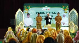 dihadiri Sekretaris Daerah Kabupaten Kediri, Mohamad Solikin, bersama jajaran kepala perangkat daerah serta para pegawai di lingkungan Pemkab Kediri.