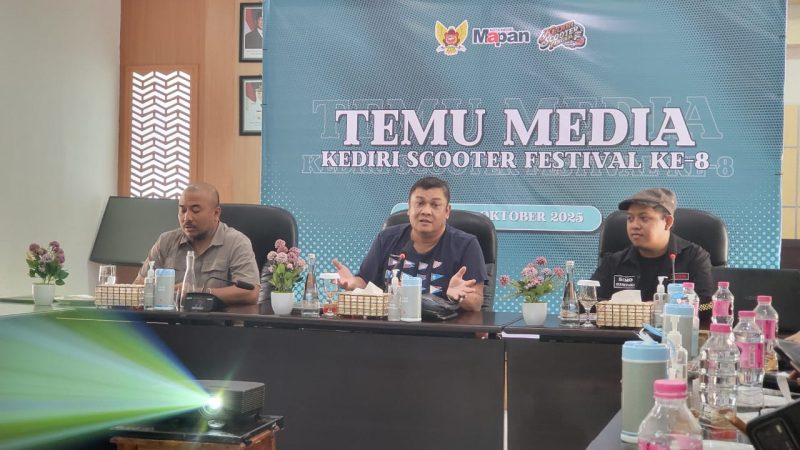 Kediri jadi magnet komunitas Vespa se-Indonesia dan mancanegara; dampak ekonomi lokal diharapkan melonjak tajam.