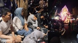 Ribuan warga Madura tumpah ruah di pusat Kota Sumenep menyaksikan kemeriahan Festival Musik Tongtong 2025 yang menjadi bagian dari Kharisma Event Nusantara (KEN).
