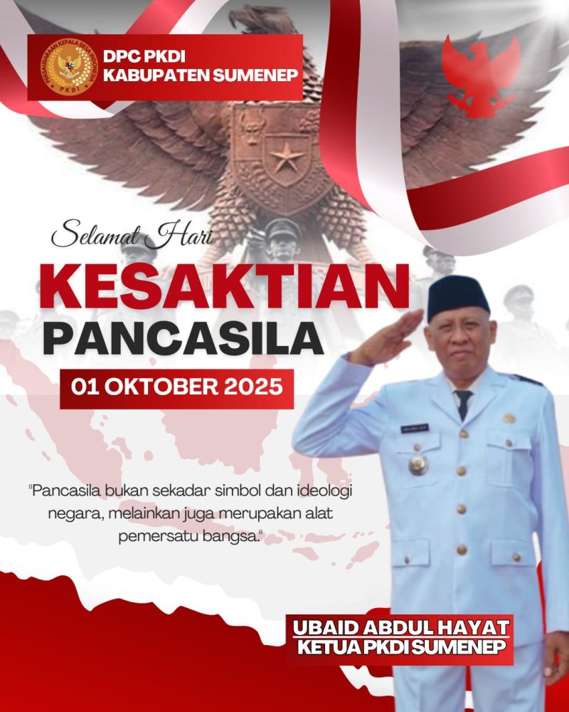 Pancasila bukan hanya sekedar dasar negara, melainkan simbol jati diri bangsa Indonesia. Ia hadir bukan hanya sebagai teks dalam lembar konstitusi, tetapi sebagai ruh yang menjiwai setiap sendi kehidupan berbangsa.
