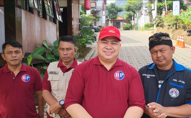 Pimpinan Redaksi Brata Pos, Zaibi Susanto, menyampaikan bahwa Rakernas tahun ini mengusung tema besar : penguatan digitalisasi serta peningkatan kapasitas jurnalis. (Foto : Bimo)