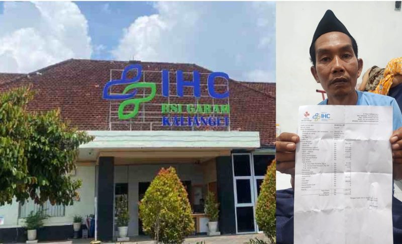 Murang, suami pasien, menunjukkan bukti pembayaran sebesar Rp 3.450.314 yang dibebankan rumah sakit setelah istrinya menolak amputasi, Rabu (19/11/2025). Keluarga menegaskan tagihan tersebut tidak adil dan akan dibawa ke Rapat Dengar Pendapat (RDP) di DPR RI