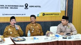 Wakil Bupati Sumenep menegaskan pentingnya peran UPZ sebagai garda terdepan dalam pengelolaan Zakat, Infak, dan Sedekah.
