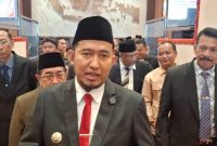 Foot : Bupati Sumenep , Achmad Fauzi Wongsojudo