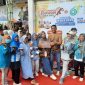 Srikandi PKDI Kabupaten Sumenep berfoto bersama usai pelaksanaan Sumenep Sun Run 2025, Minggu (14/12/2025). Kegiatan ini menjadi simbol dukungan terhadap gaya hidup sehat sekaligus penguatan peran Posyandu sebagai pusat edukasi dan pelayanan kesehatan berbasis masyarakat.