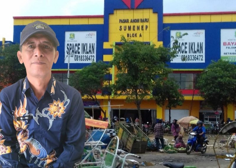 Kepala UPT Pasar Anom Sumenep, Ibnu Hajar 