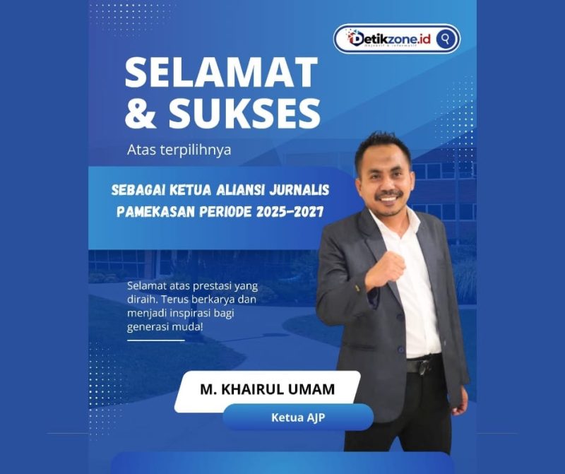 Detikzone Mengucapkan Selamat kepada M. Khairul Umam, Bukti Kepemimpinan Inspiratif di AJS 2025–2027