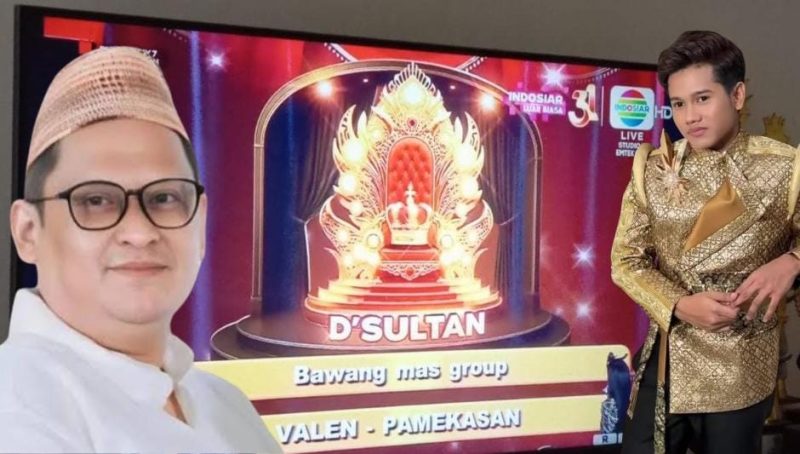 Foto: H. Khairul Umam (H. Her), pengusaha asal Madura dan pemilik PT Bawang Mas Group, tercatat sebagai pengirim 8 Virtual Gift D’Sultan untuk Valen pada malam Grand Final DA7 Indosiar, mengantarkan Valen bertengger di posisi teratas.