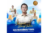 Moch Wijdan mewakili PKDI Madura Raya mengucapkan selamat ulang tahun kepada Gus Muhammad Yusuf, sebagai simbol inspirasi dan teladan bagi kepala desa di Madura