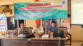 Keterangan Foto:
Kepala Desa Pinggirpapas, H. Ubaid Abdul Hayat, memimpin Musyawarah Desa APBDes 2026 di Balai Desa, Kecamatan Kalianget, Kabupaten Sumenep. Ia menekankan pentingnya transparansi, partisipasi warga, dan akuntabilitas dalam perencanaan anggaran desa.