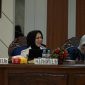 Dukungan penuh dari LLDIKTI VII! Prof. Dr. Dyah Sawitri mengapresiasi kesiapan Unitomo yang kini memiliki 3 Profesor dan 2 Lektor Kepala untuk menyelenggarakan Program Doktor Ilmu Hukum yang berkualitas. (Foto: Humas Unitomo)