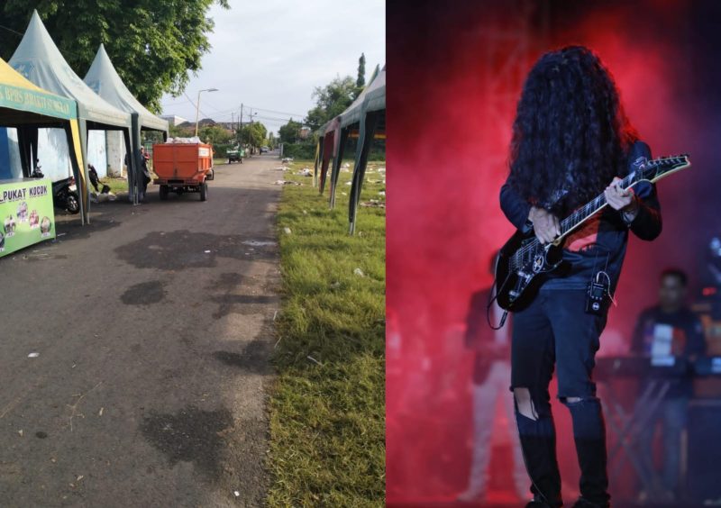 Meski donasi konser Valen DA7 di Sumenep hanya Rp71 juta, para petugas kebersihan berperan sebagai pahlawan yang menjaga martabat acara
